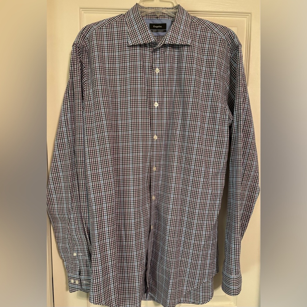 Esquire Slim Fit No Iron Shirt